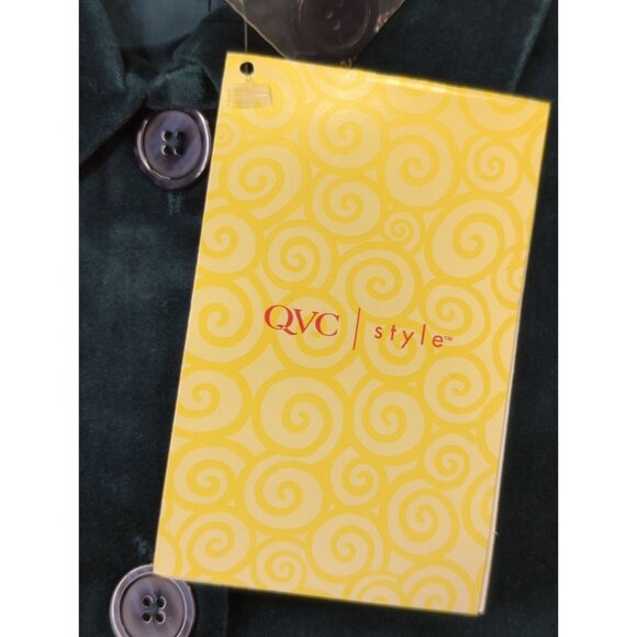 Jessica Holbrook QVC Small Easycare Embroidered Floral Jacket New - Picture 4 of 11